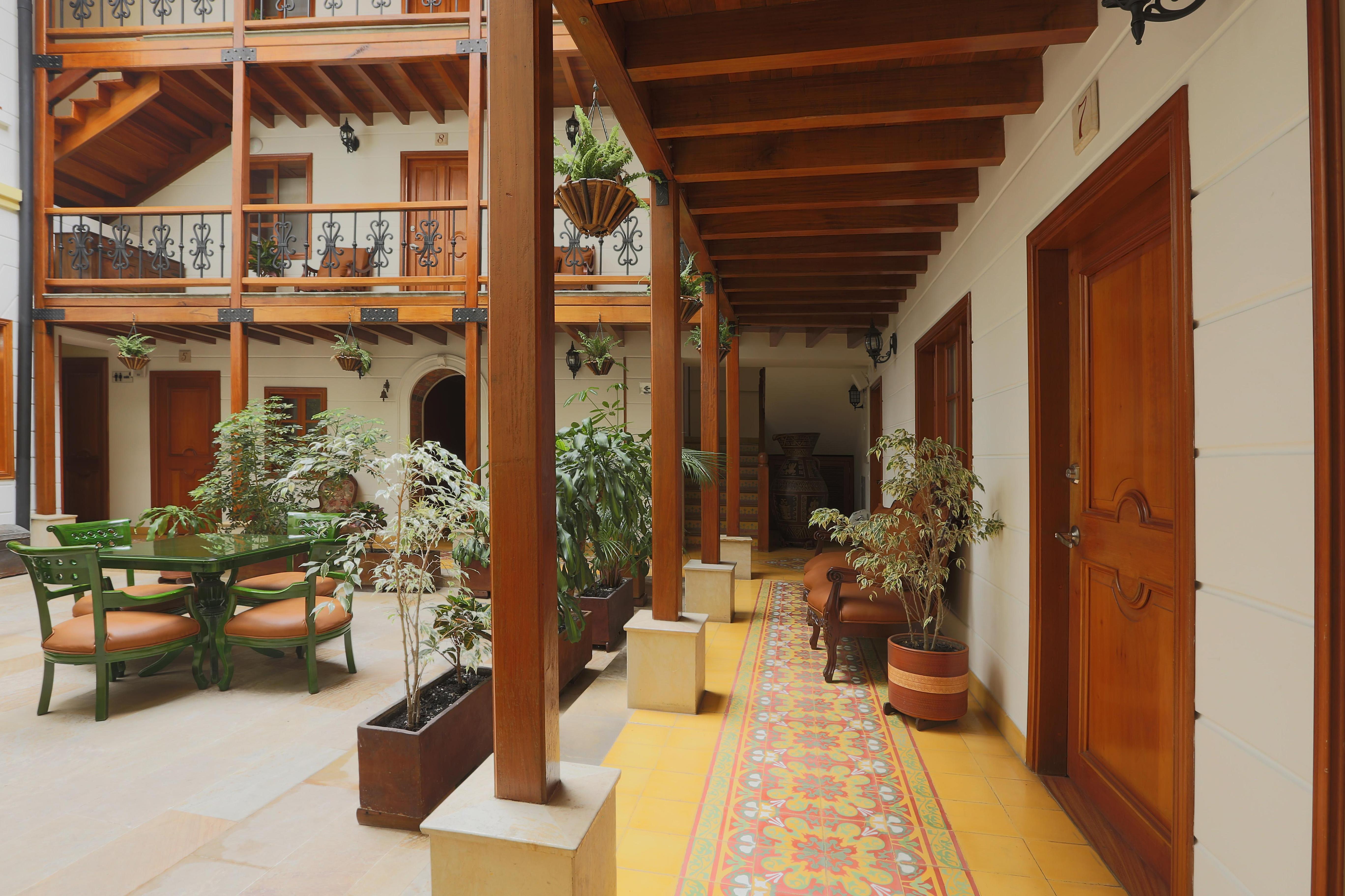 Hotel Santa Lucia Boutique Spa بوغوتا المظهر الخارجي الصورة Interior of the hotel